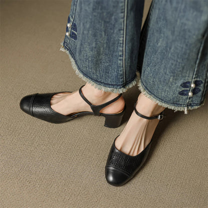 Sandales de luxe confort classique toute la journée