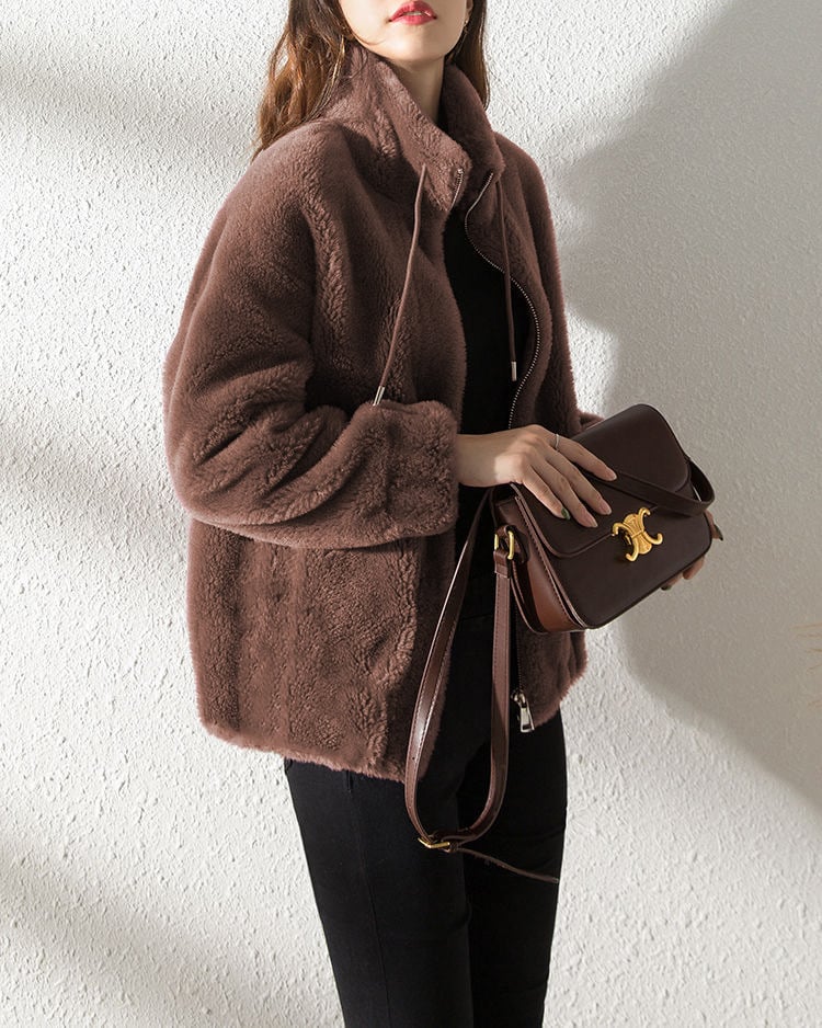 HILDEGARDE - MANTEAU POLAIRE DOUILLET STYLE URBAIN