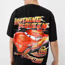 T shirt with cars