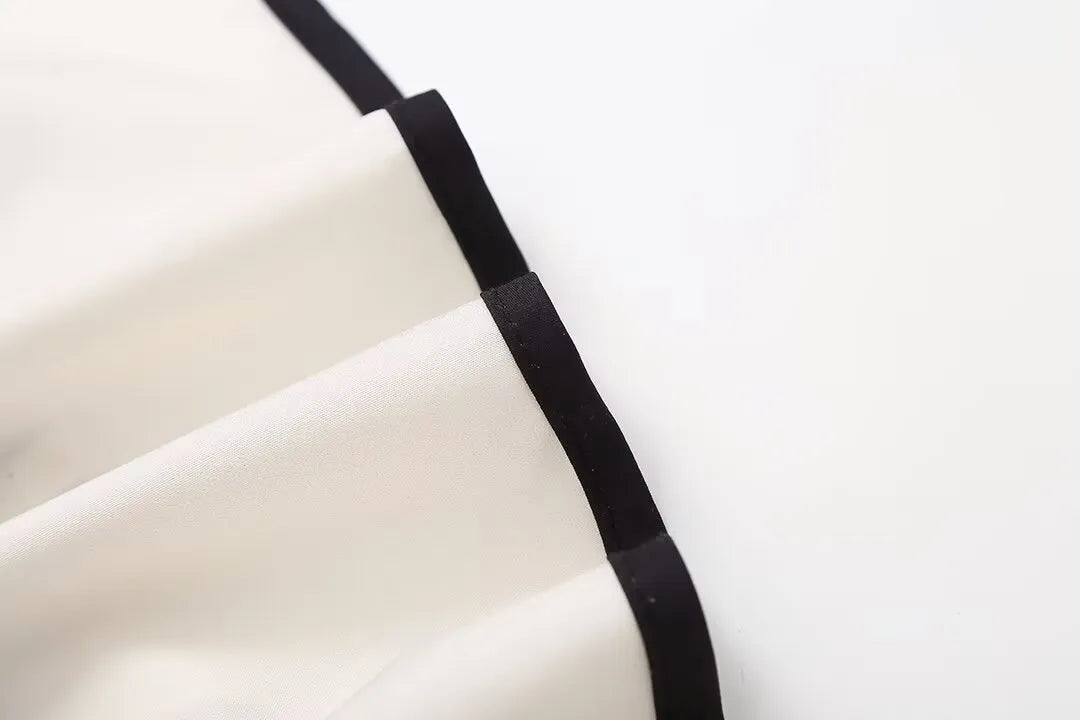 Océane Dubois® | Haut chemise surdimensionné en tissu doux