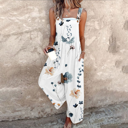 Salopette Fiona Avec Imprimé Floral