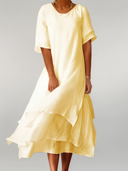 ELOISE | Robe Longue en Coton Élégante