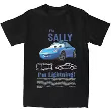 T shirt with cars