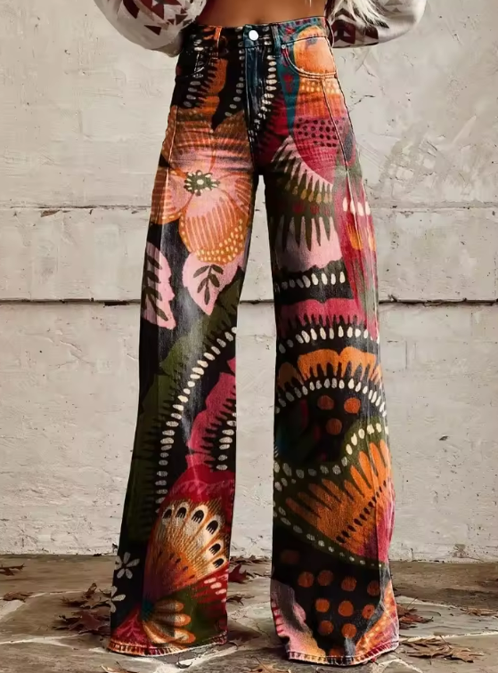 Albertina™ | Pantalon Bohémien Élégant