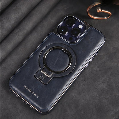 Jalira™ - Housse de téléphone iPhone en cuir luxueux avec support invisible