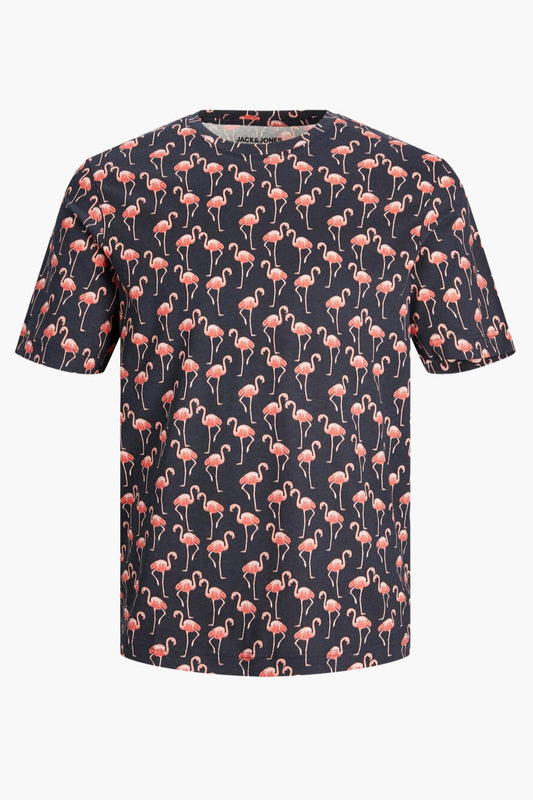 T-Shirt JORPALMA CONVERSATIONAL Flamands roses