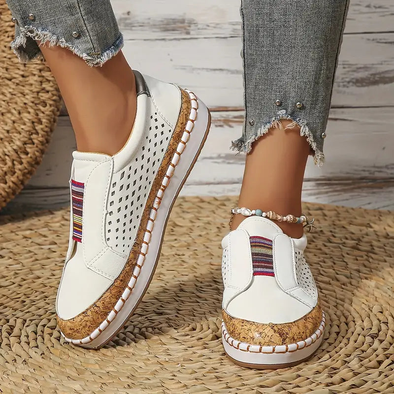 Mocassins à Semelle Souple Légers Femmes
