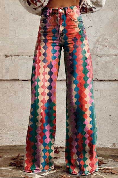 Alice™ | Pantalon Vintage Élégant