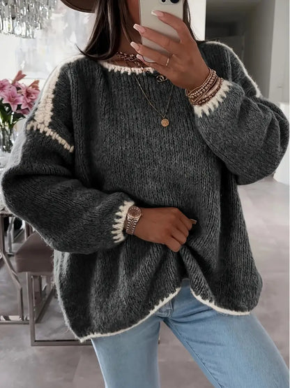 SABINA - PULL EN MAILLE SÉRÉNITÉ