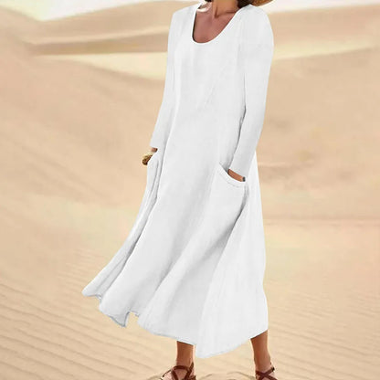 Donin™ | Robe Longue En Lin