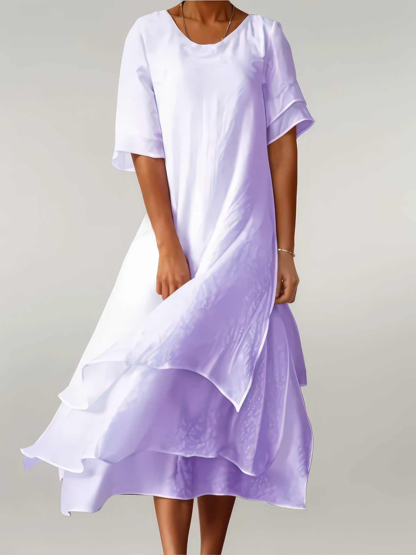 ELOISE | Robe Longue en Coton Élégante