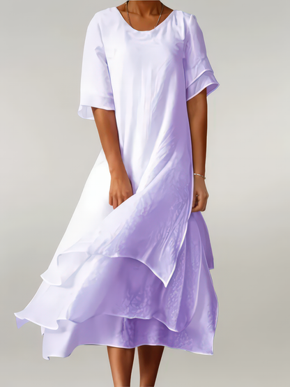 ELOISE | Robe Longue en Coton Élégante
