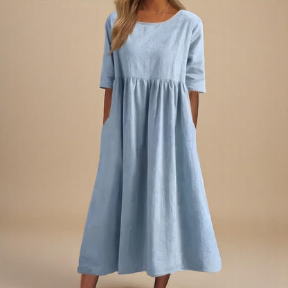 Bellina™ - Robe en coton légère et fluide