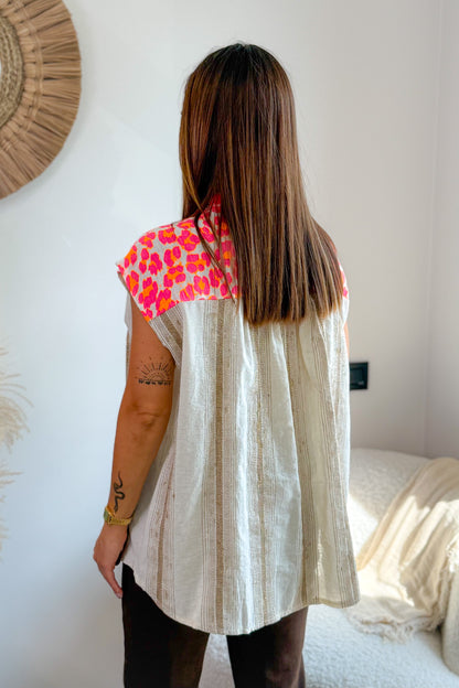 Chemise Dalfine Beige/Prita