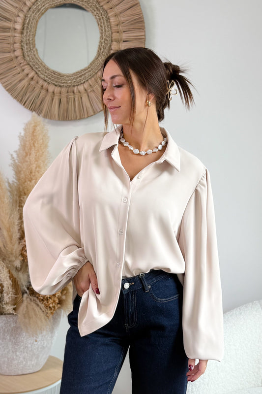 Chemisier Opaline Beige