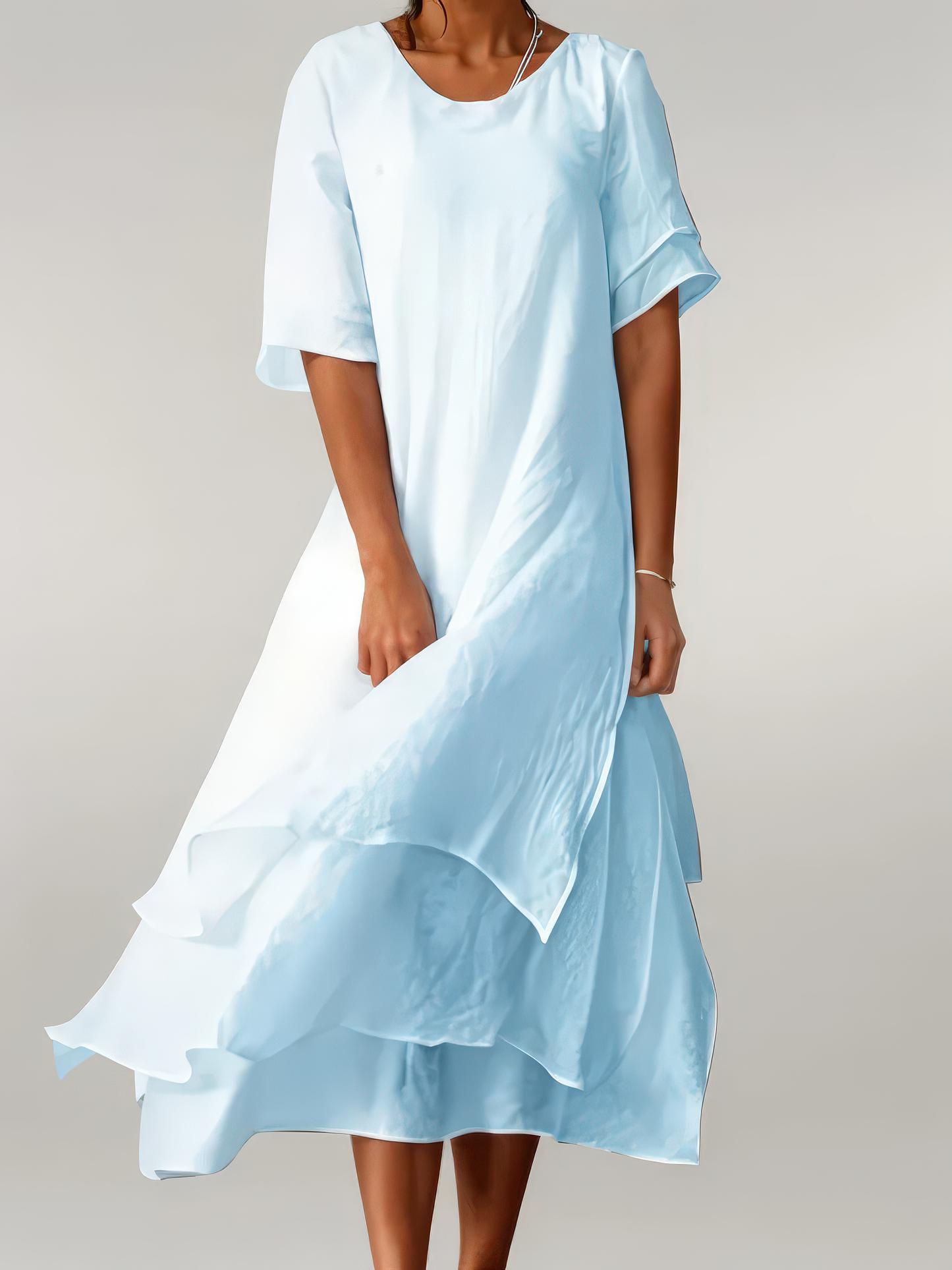 ELOISE | Robe Longue en Coton Élégante