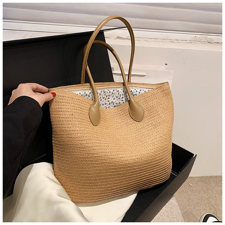 Sac fourre-tout en fibre naturelle