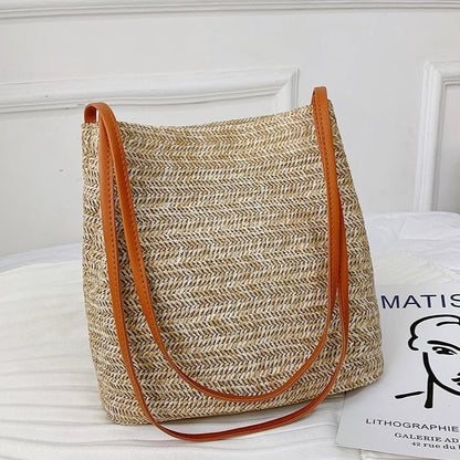 Sac seau en fibre naturelle