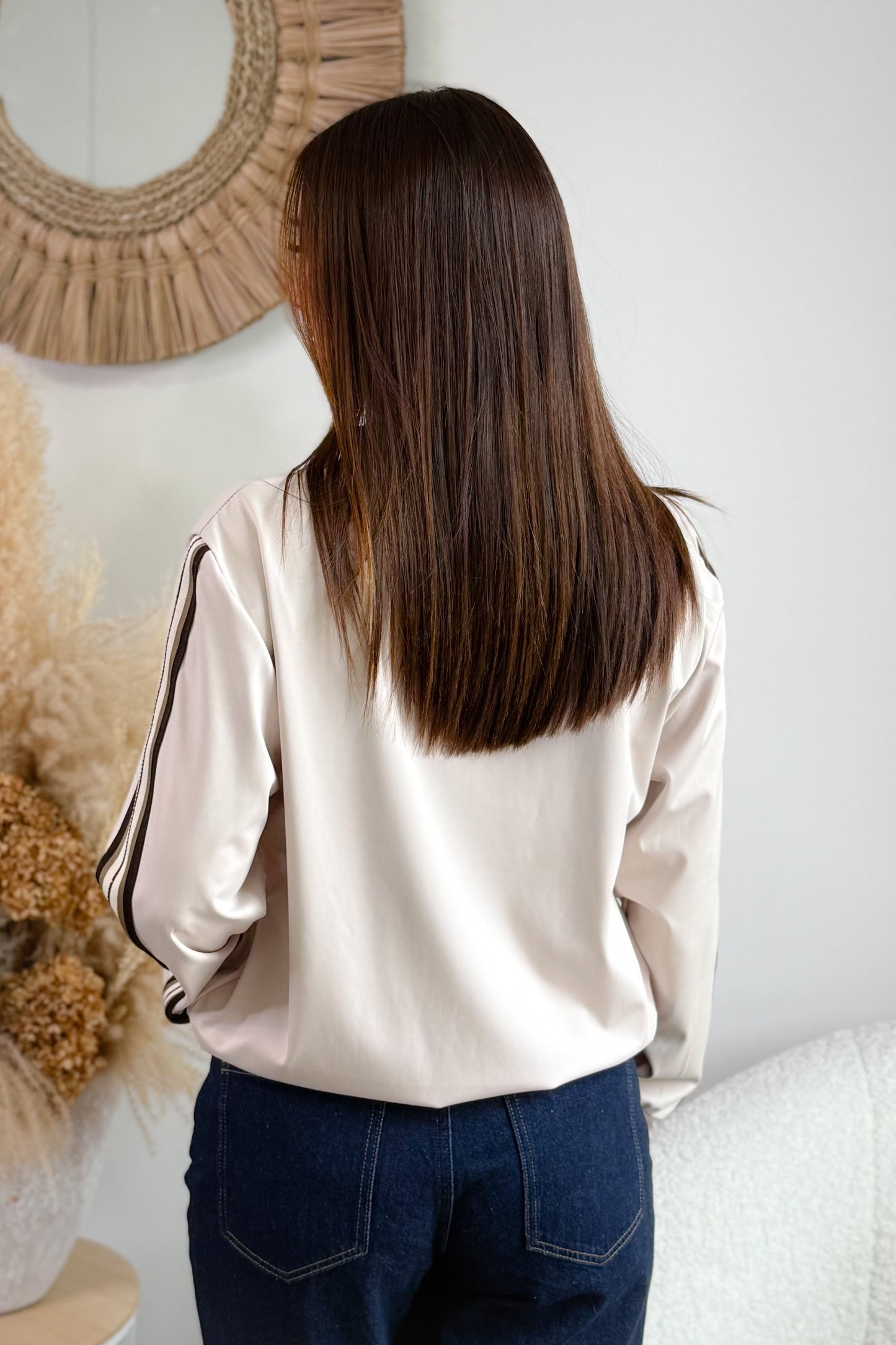 Gilet Bomber Salina Beige