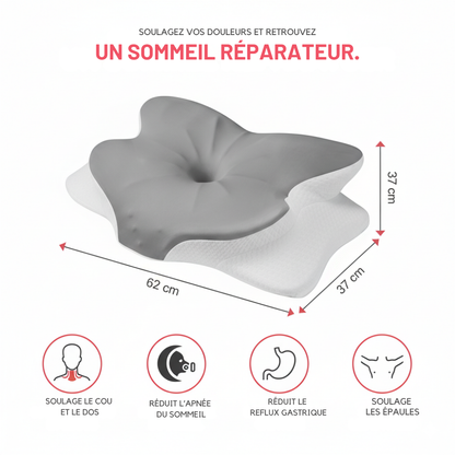 Oreiller ergonomique à mousse intelligente
