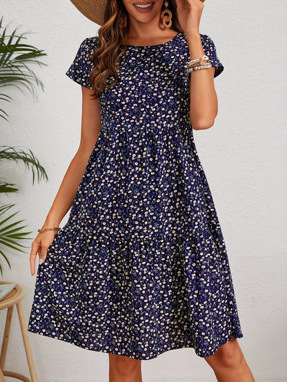 Pena™ | Robe Vintage à Imprimé Floral