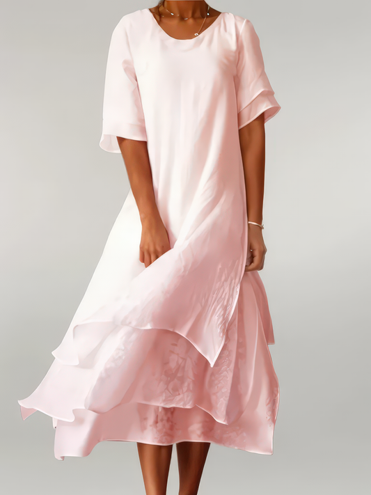 ELOISE | Robe Longue en Coton Élégante