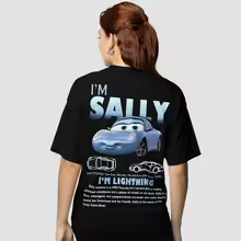 T shirt with cars