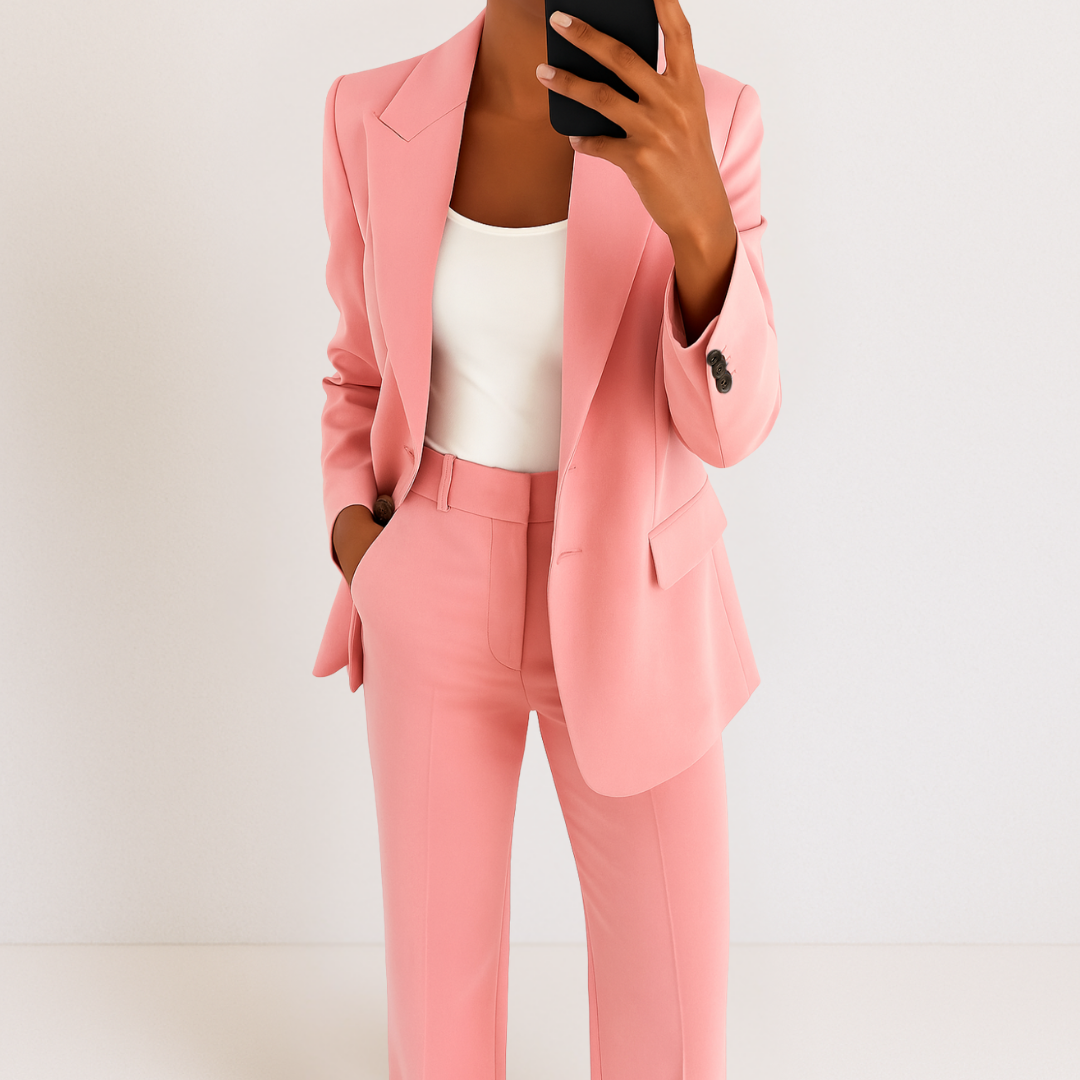 Costume Deux Pièces Chic Pour Femme