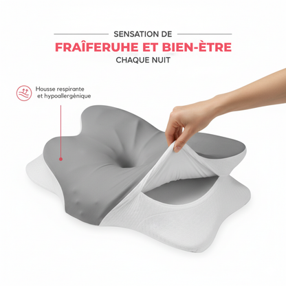 Oreiller ergonomique à mousse intelligente