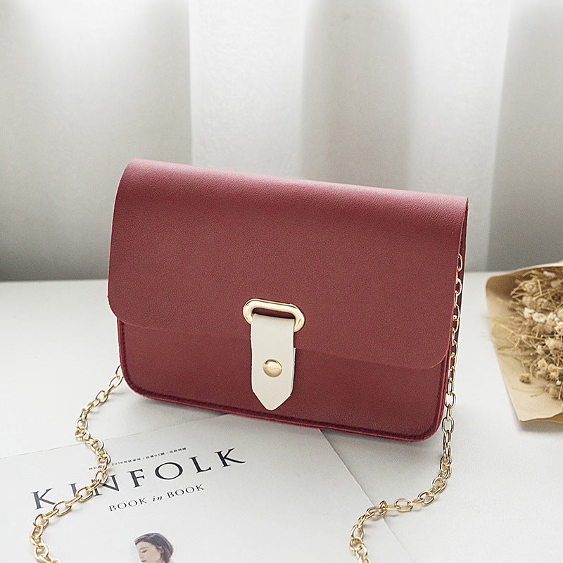 Sac à bandoulière en cuir grainé
