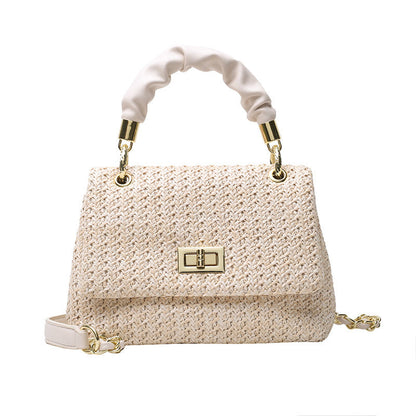 Sac à main élégant en fibre naturelle