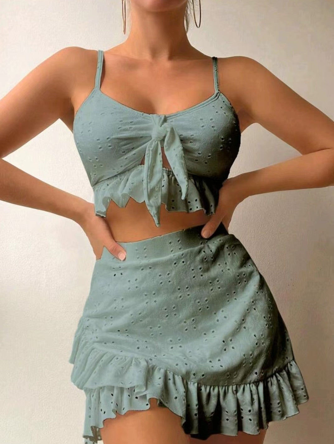 Bikini Trois Pièces Chic Confortable Élégant Moderne