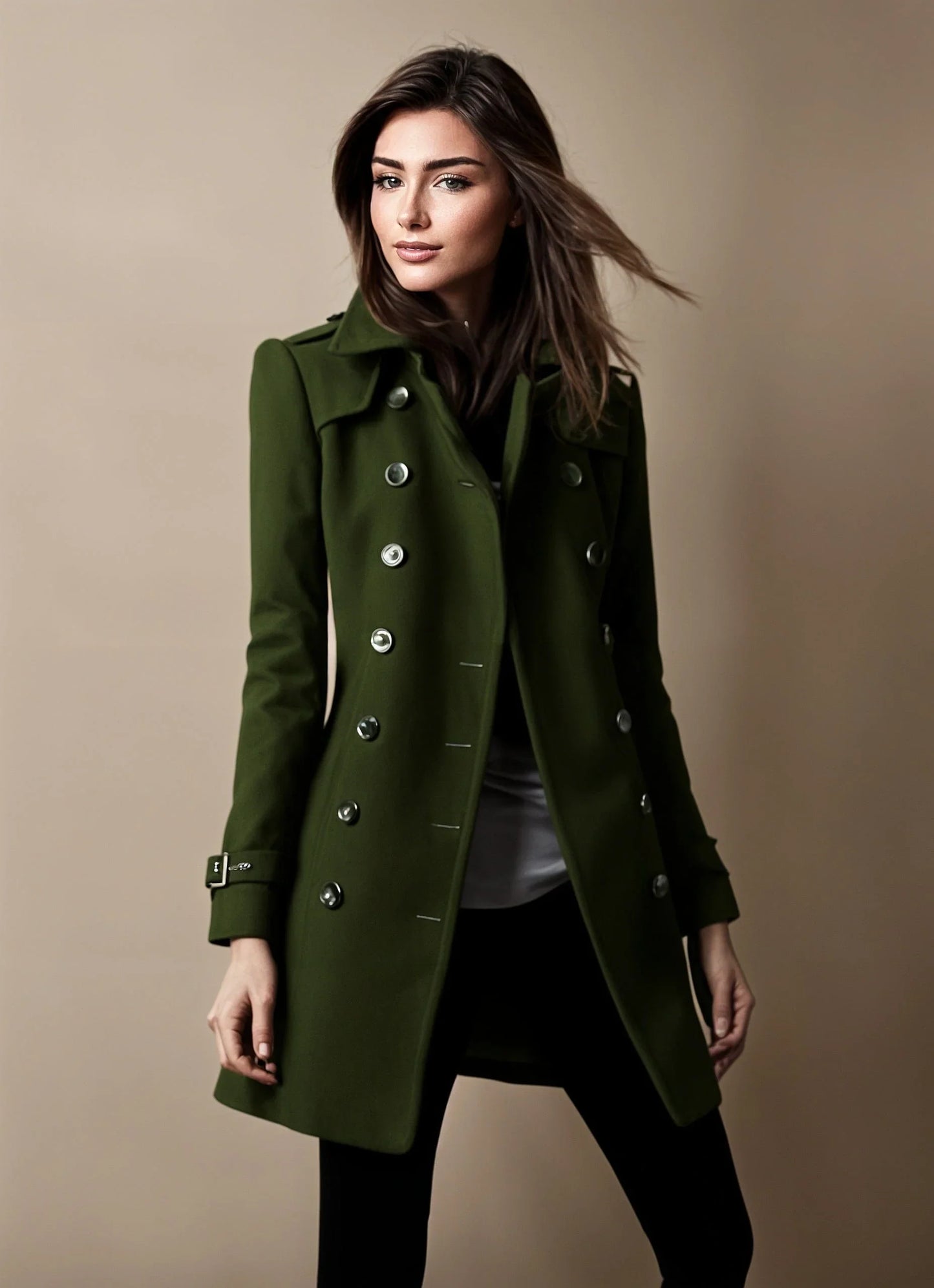 Kasmi™ | Manteau d'elegance en Laine