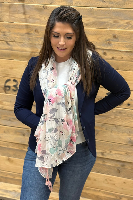 Foulard Armel Rose