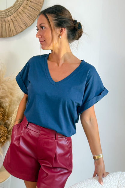 T-Shirt Daniel Bleu Marine