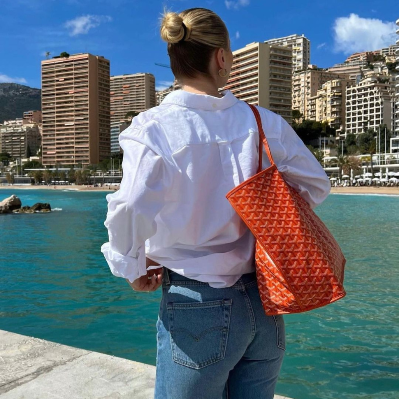 Sac fourre-tout élégant de style Croyard