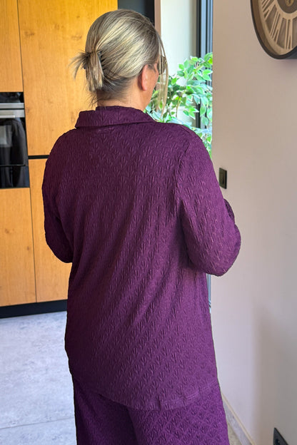 Chemise CarAubrey Bordeaux Carmakoma