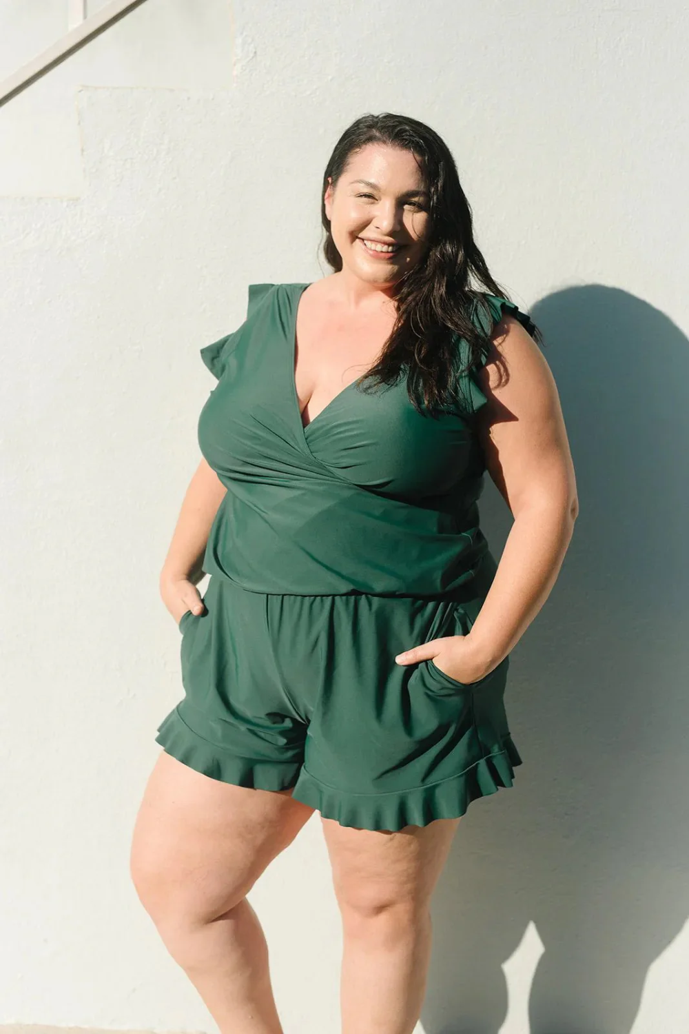 Maillot de bain gainant avec soutien-gorge intégré