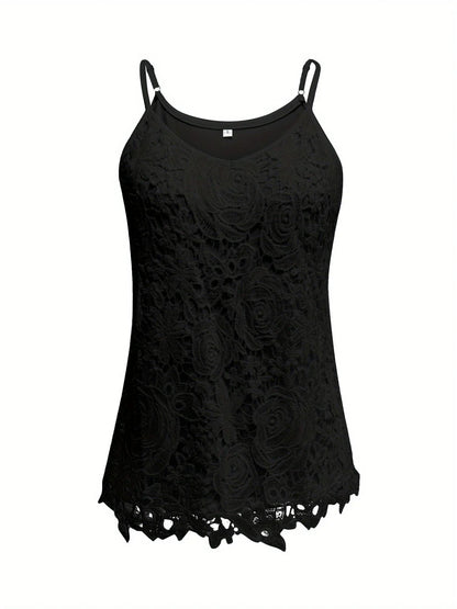 Top Juniana En Dentelle Sans Manches