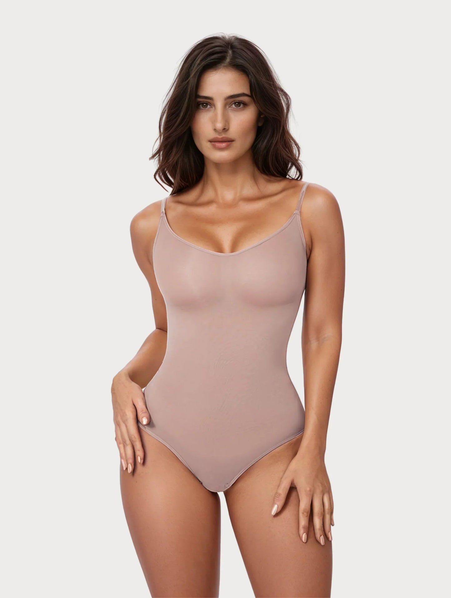 Body ajusté extensible élégant pour femme, style quotidien