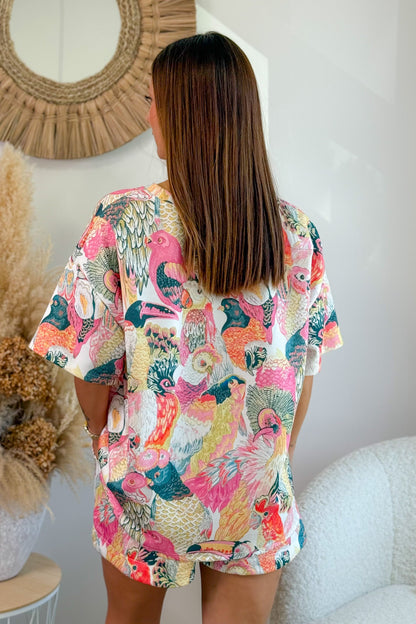 Ensemble Parisa Fuchsia