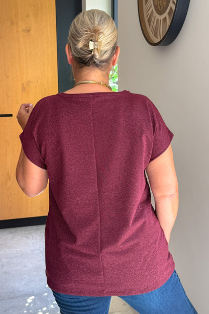 T-Shirt CarMoster Bordeaux Carmakoma