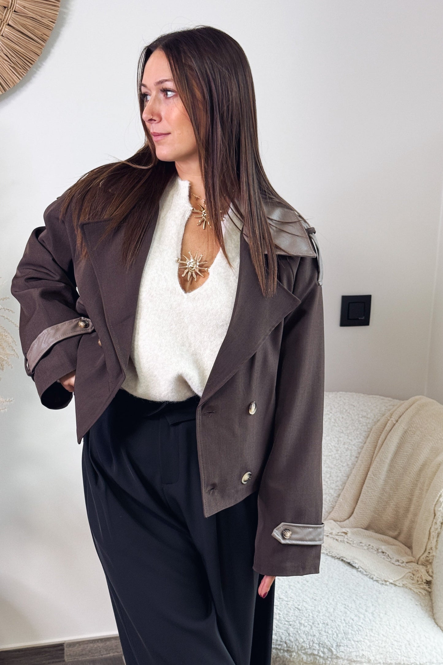 Veste Stelly Choco