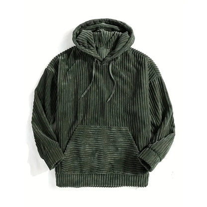 Slac™ | Hoodie Velours Côtelé