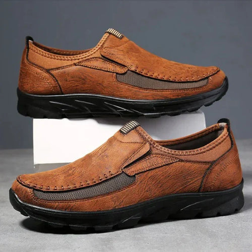 Mocassins en cuir antidérapants stylés pour hommes