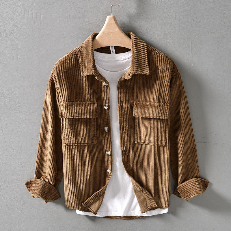 TIMOTHY - VESTE RÉTRO EN CORDUROY