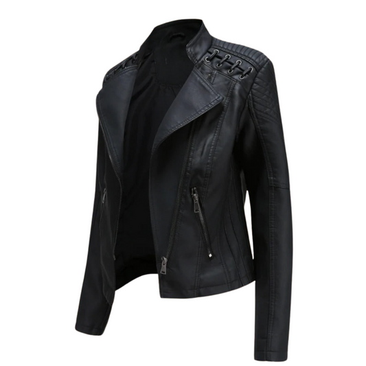 Veronica™ | Veste en Cuir Élégante pour Femme