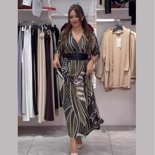 Robe Vintage Élégante pour Femme