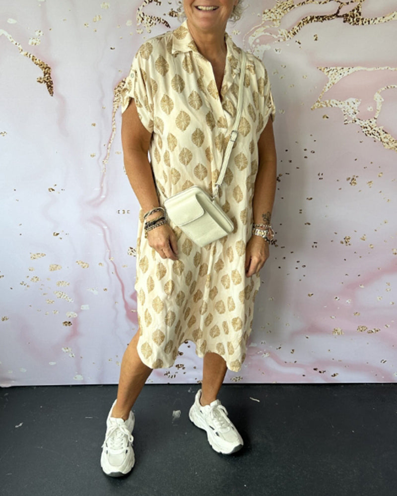 Abigail™ | Robe chemise d'Été Élégante et Confortable