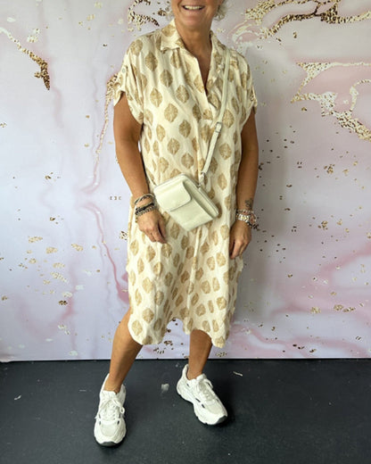 Abigail™ | Robe chemise d'Été Élégante et Confortable